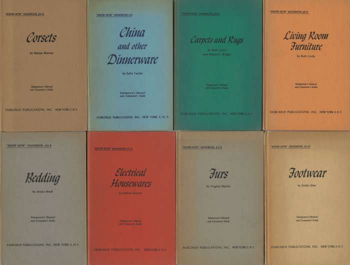 Some of the 1947 How To guides collected by Professor Dawson